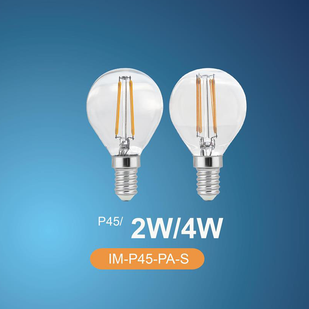 P45/2W/4W filament bulb